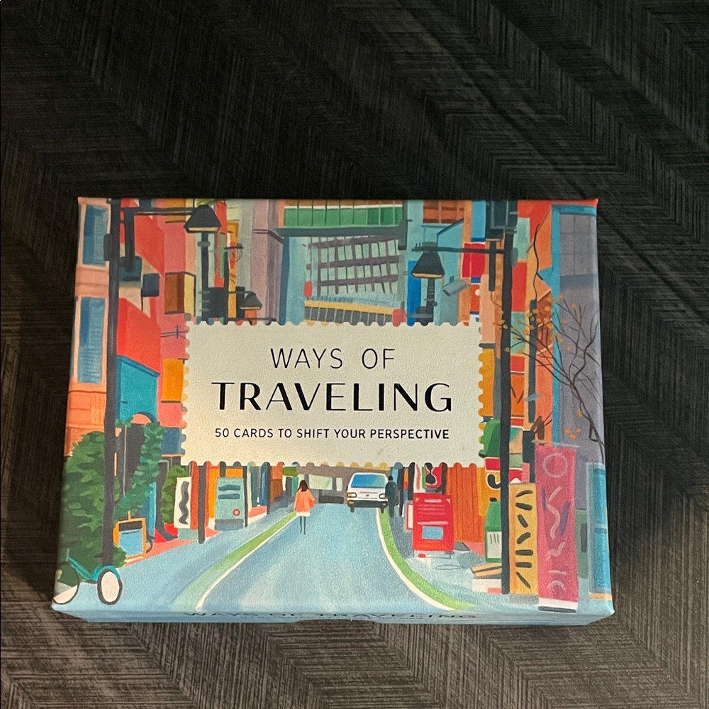 Ways of Traveling Card Set - Multicolor